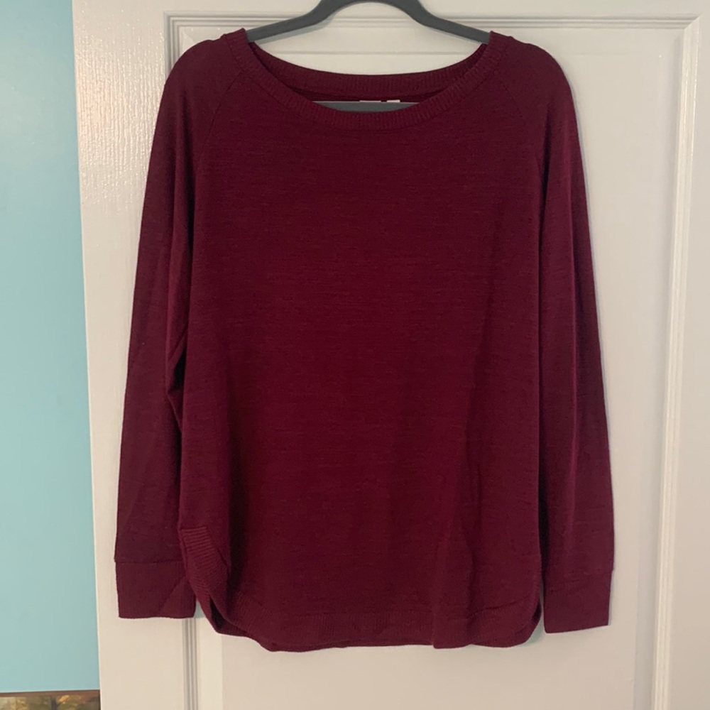 Gap Wine-Colored Sweater